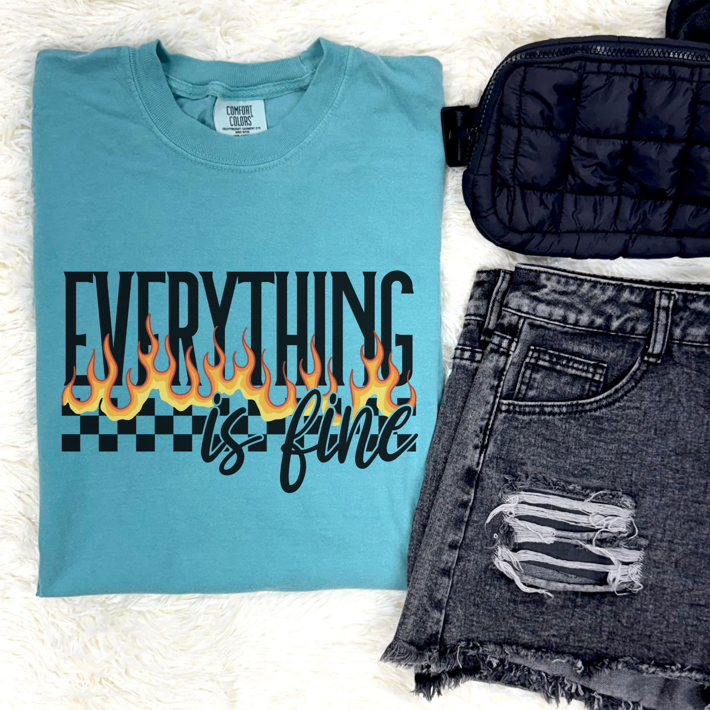 Everything is Fine Graphic Tee