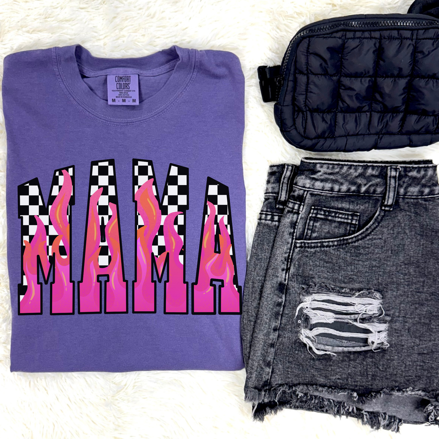 Mama Flame Graphic Tee