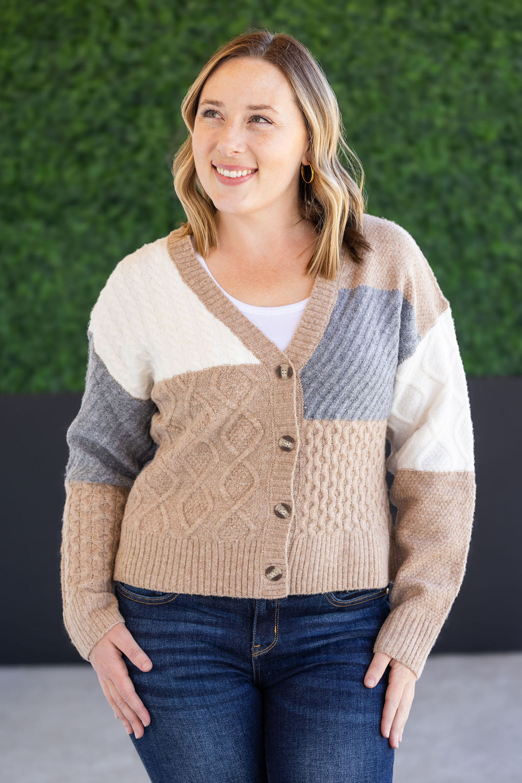 PREBOOK Colorblock Cozy Cardigan