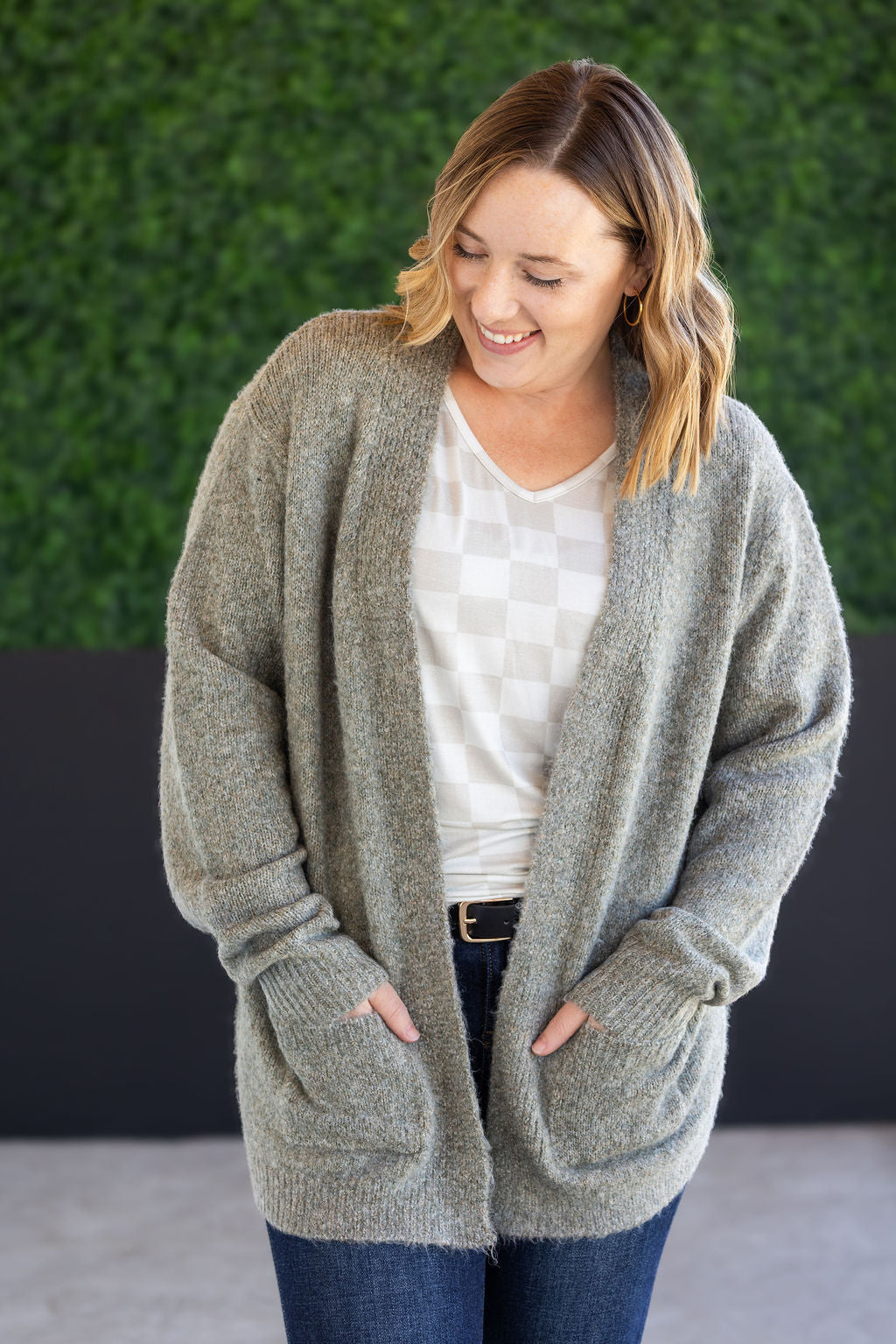PREBOOK Emerson Cozy Cardigan - Stormy Clouds