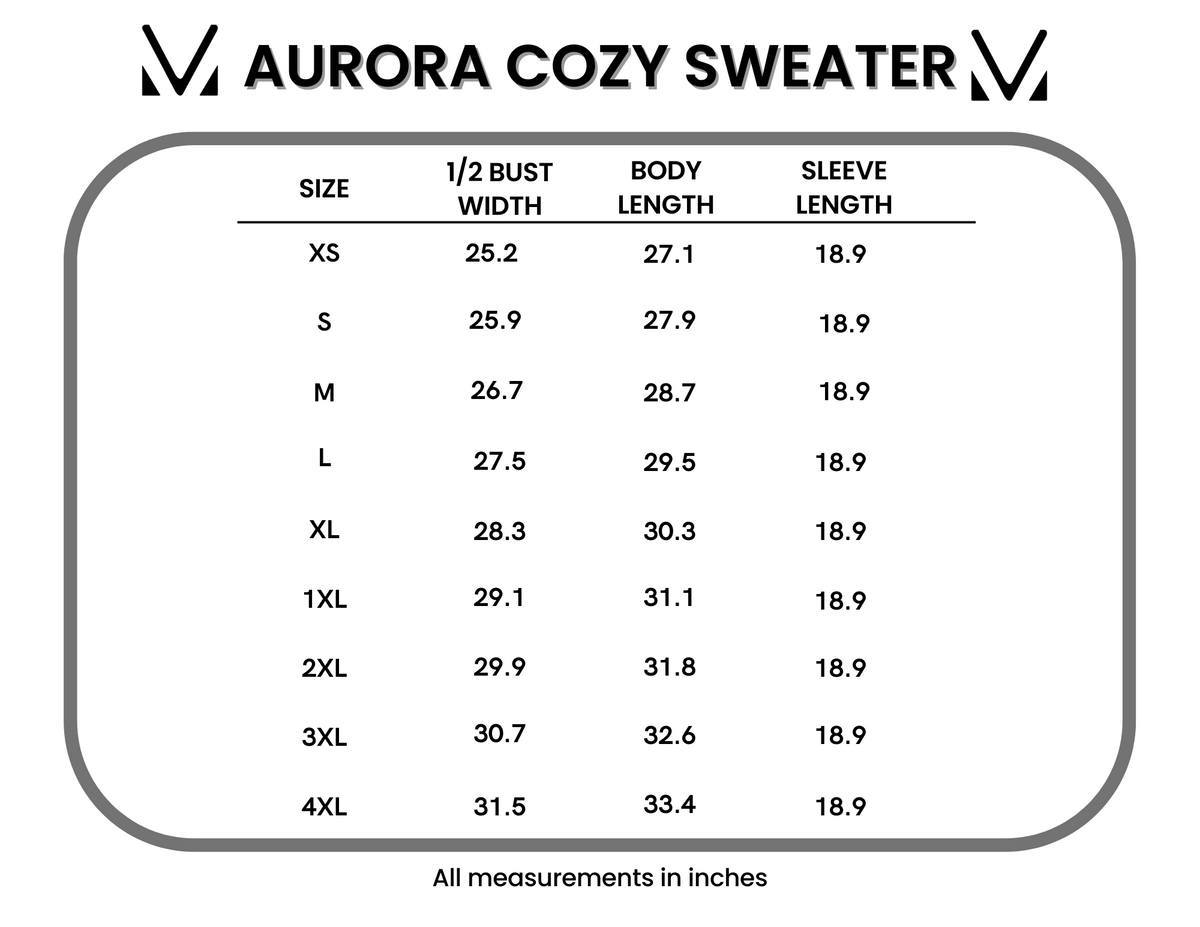 PRE-BOOK Aurora Cozy Sweater