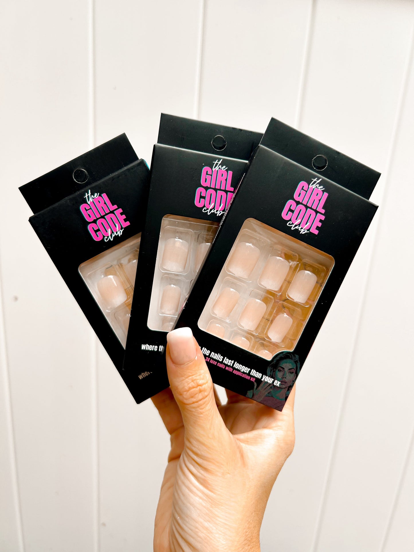 “Nude Attitude” Press-On Nail Kit