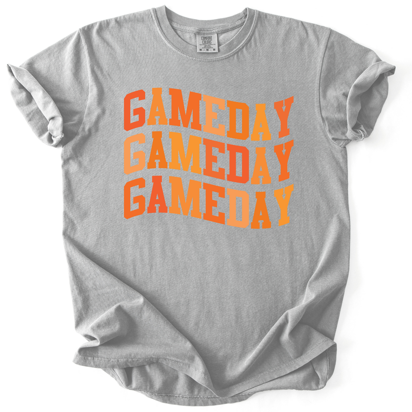 Gameday Wave Custom Graphic Tees - BLACK OR GREY TEE