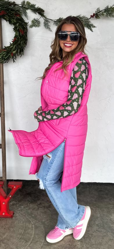 PREBOOK Blakeley Kendall Long Puffer Vest