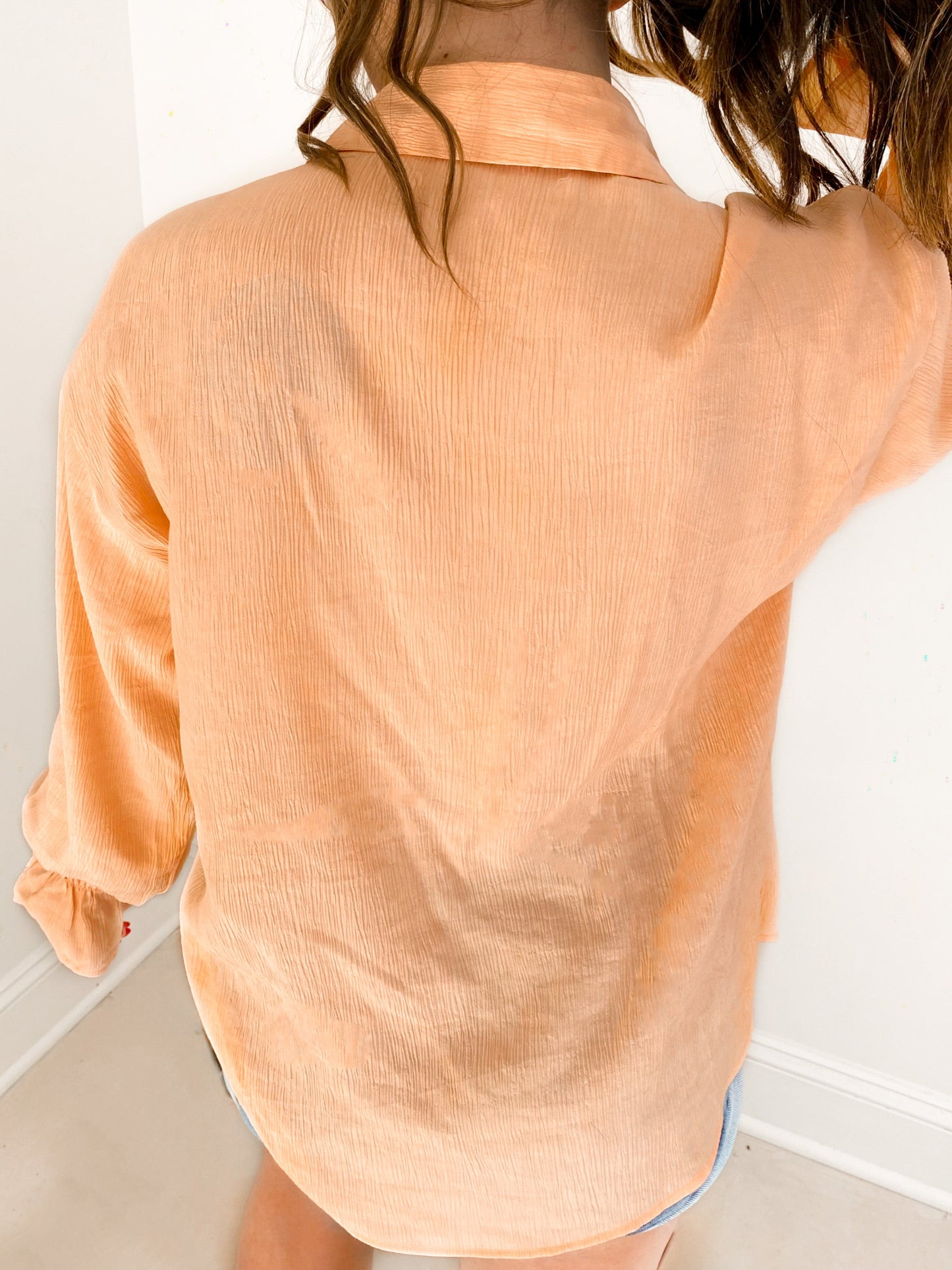 Georgia Guazy Bell Sleeve Blouse - Girl Code Couture