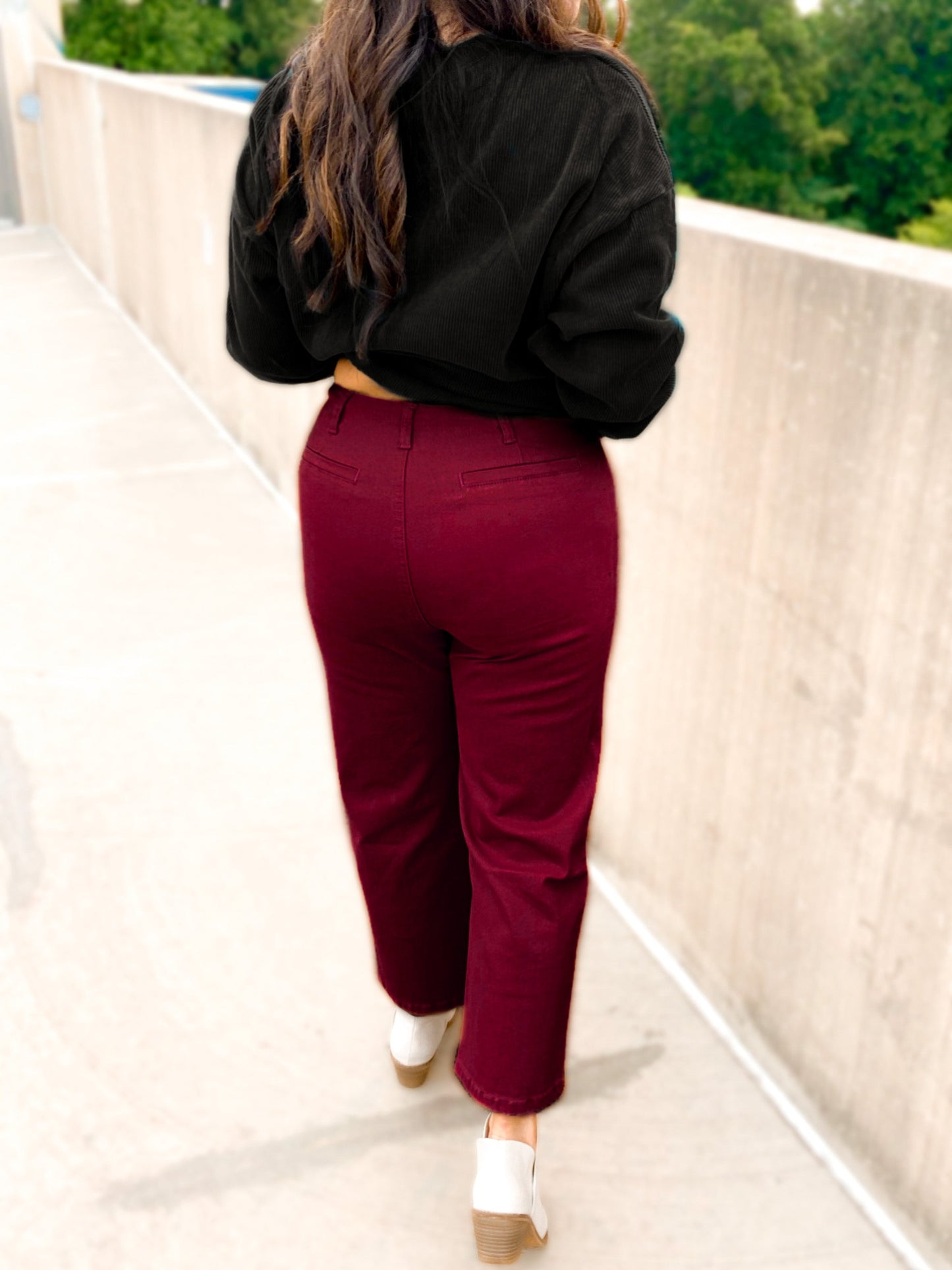 Sydney Straight Leg Hyperstretch Cropped Jeans - Girl Code Couture