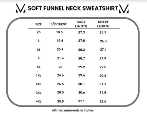 PREBOOK Soft Funnel Neck - Sapphire Floral