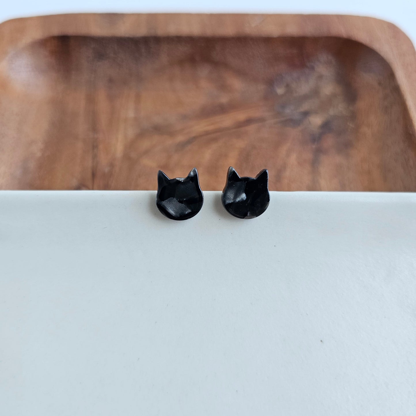 Cat Studs - Black