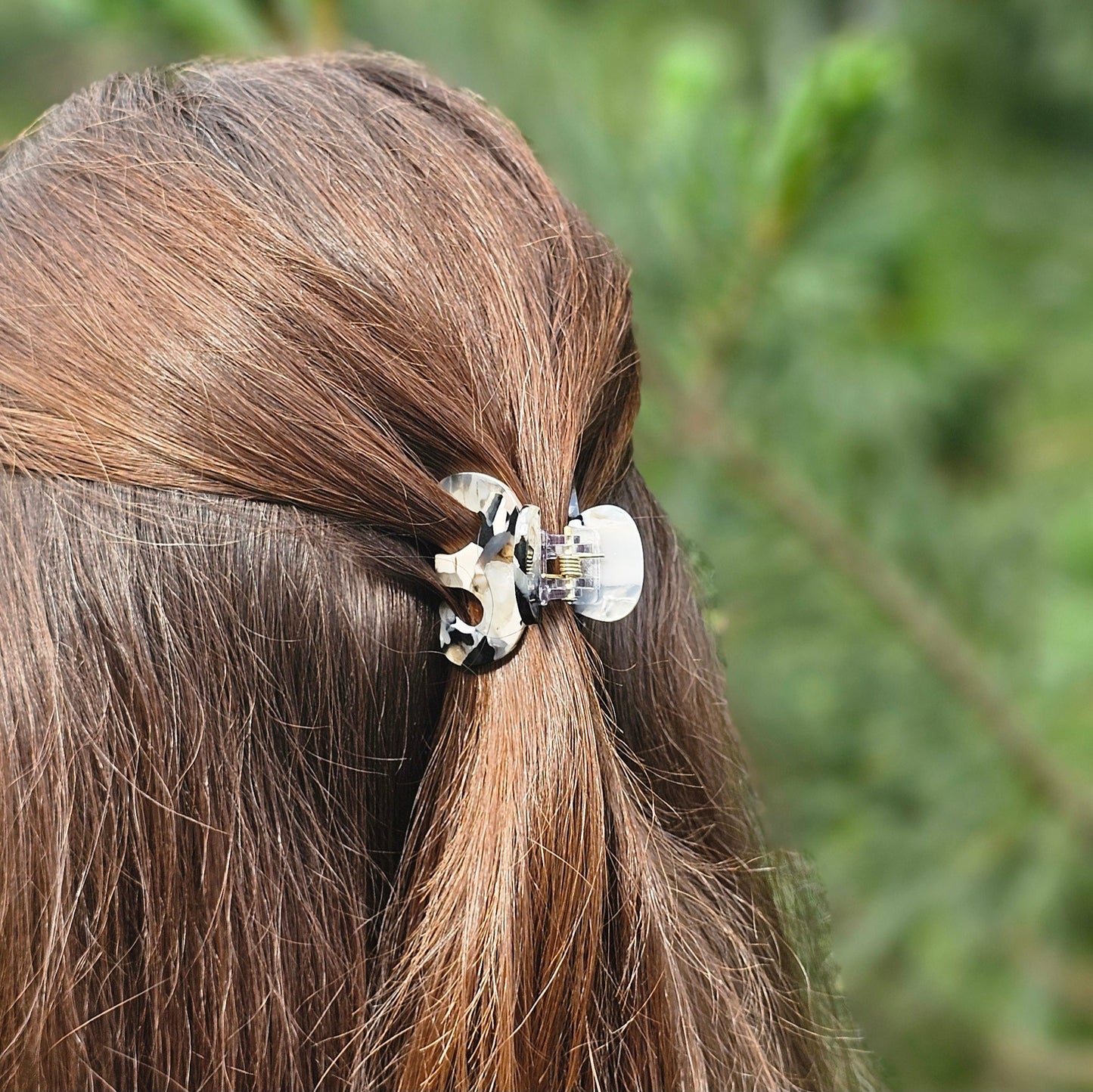 Claire Hair Claw Trio - Ivory & Slate, Multicolor, and Onyx Black