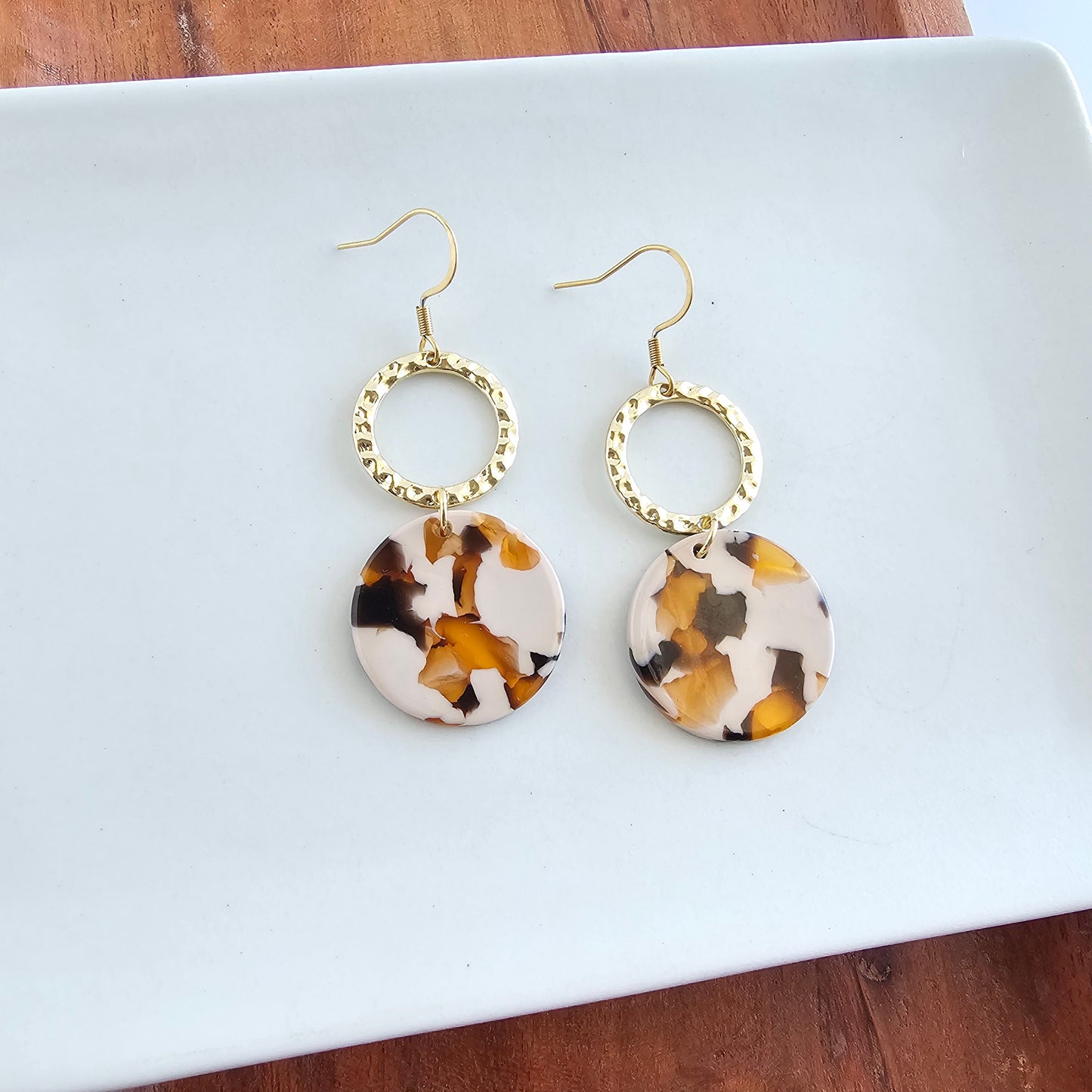 Rylee Earrings - Caramel Latte