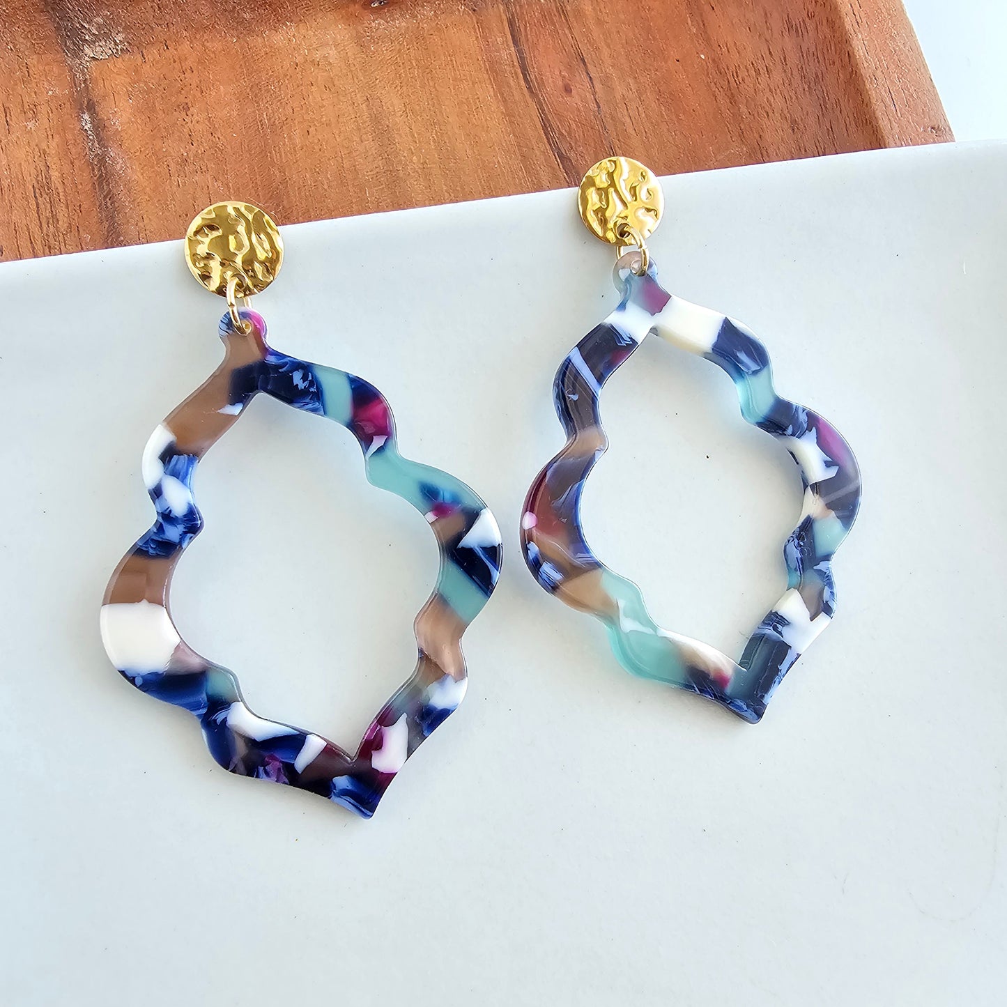 Talia Earrings - Twilight