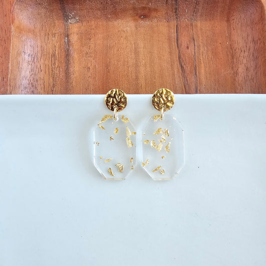 Lexi Earrings - Gold Foil