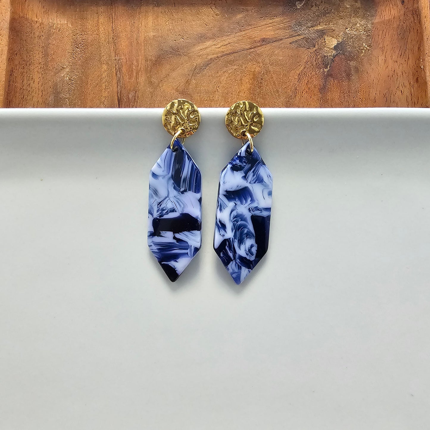 Gemma Earrings - Ocean Waves