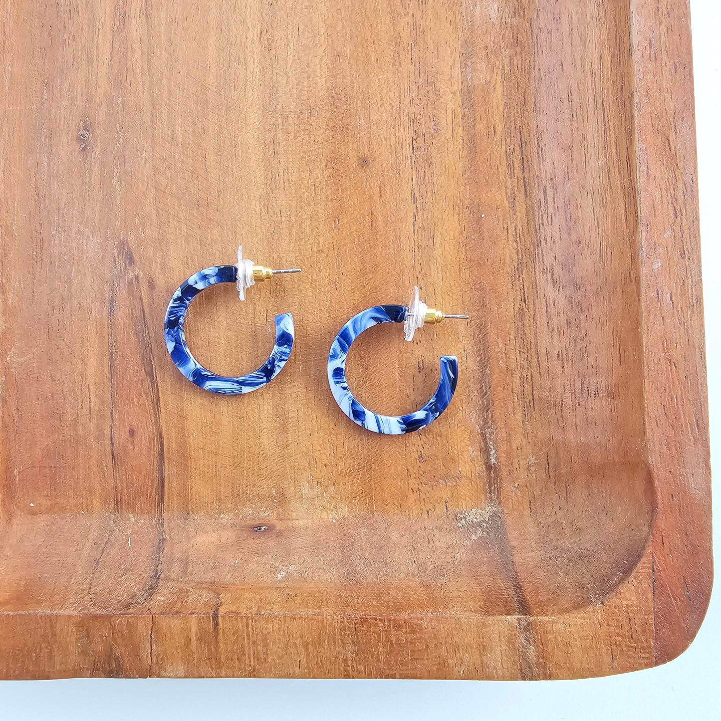 Cam Mini Hoops - Ocean Waves