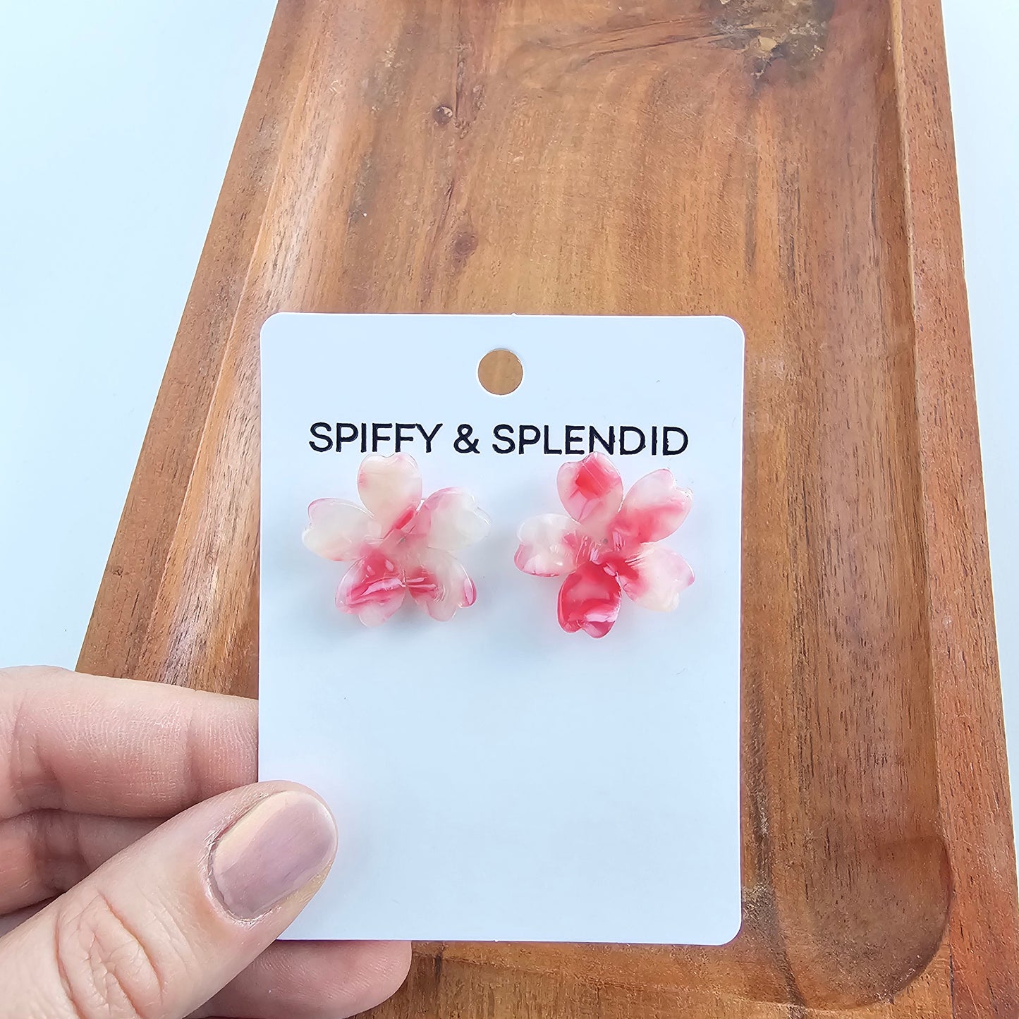 Blossom Studs - Rosey