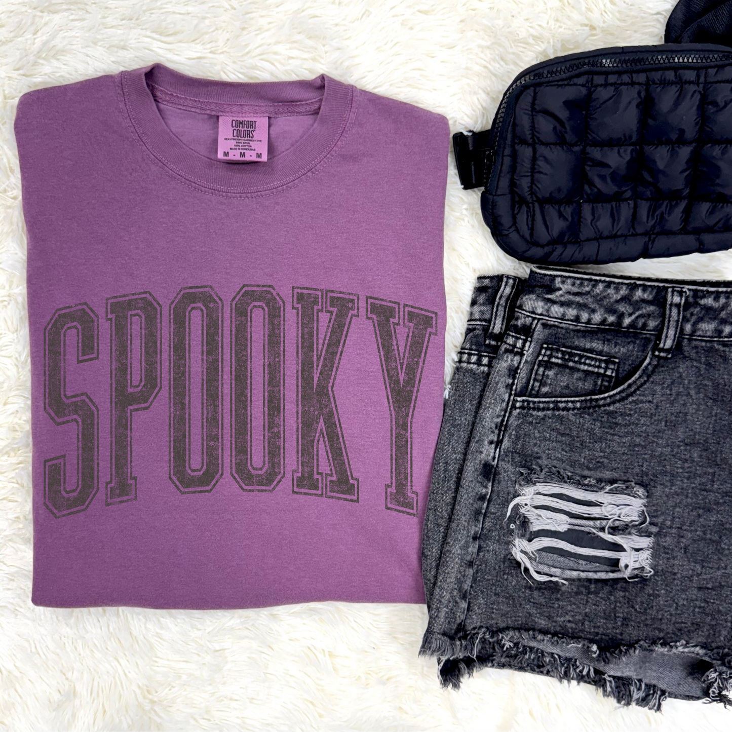 Distressed Spooky Graphic Tee
