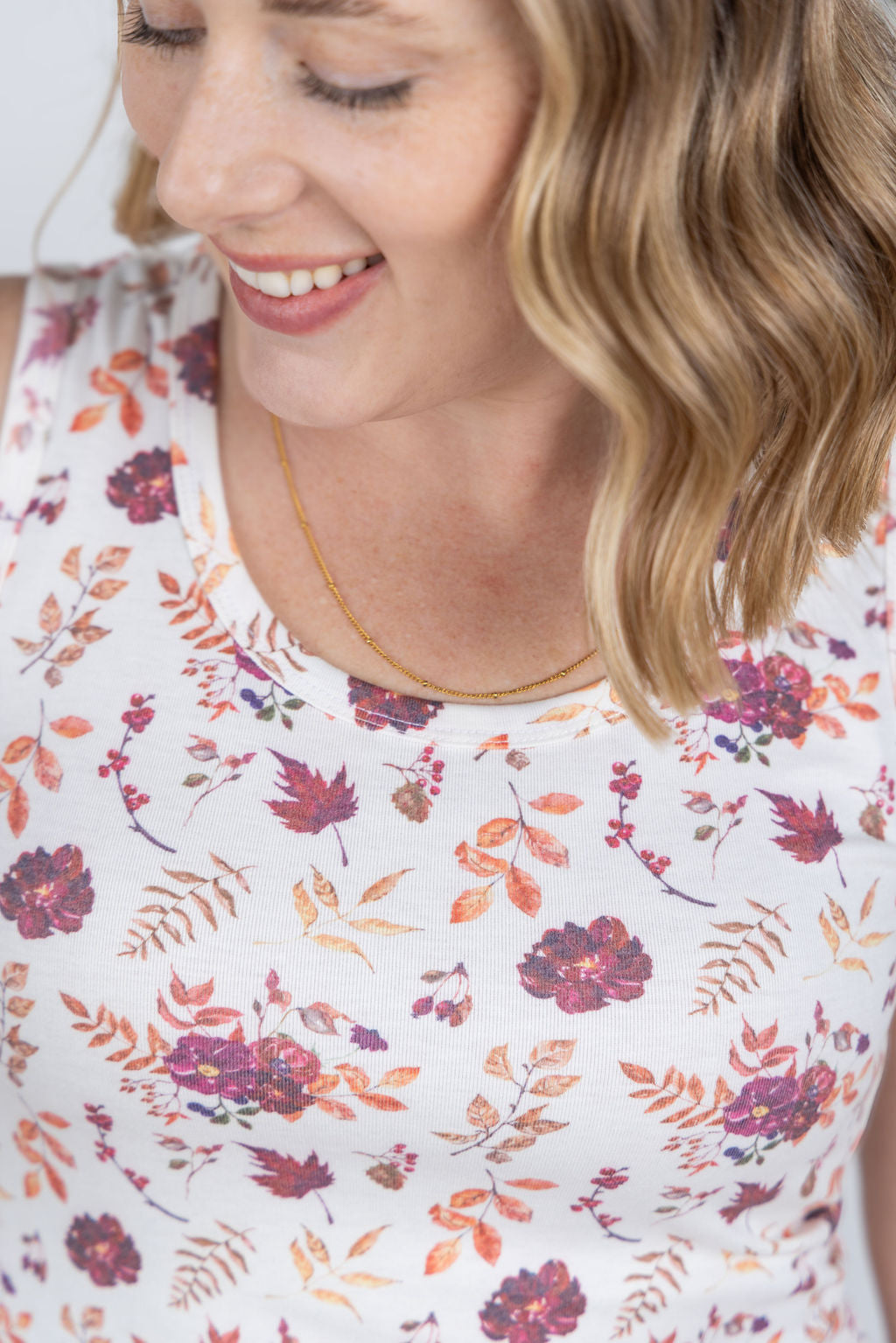 PREBOOK Ava Tank - Autumn Floral
