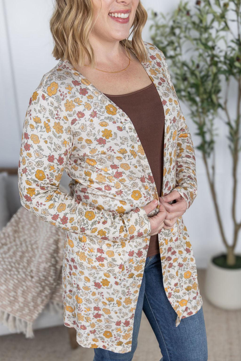 PREBOOK Classic Cardigan - Fall Vintage Floral