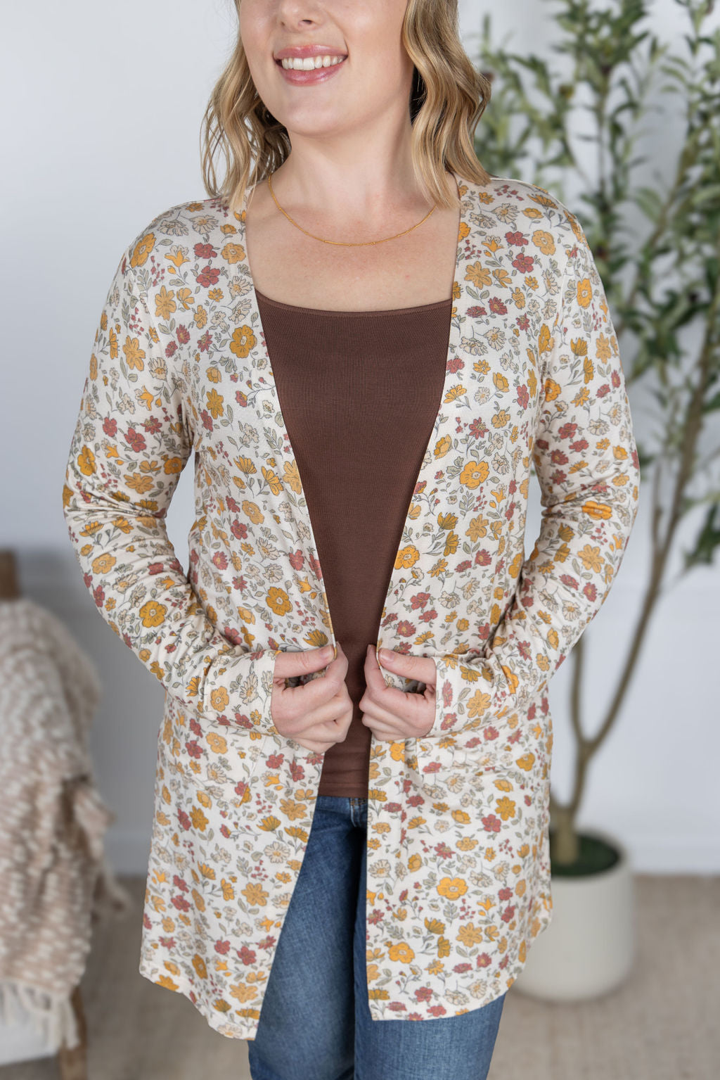 PREBOOK Classic Cardigan - Fall Vintage Floral