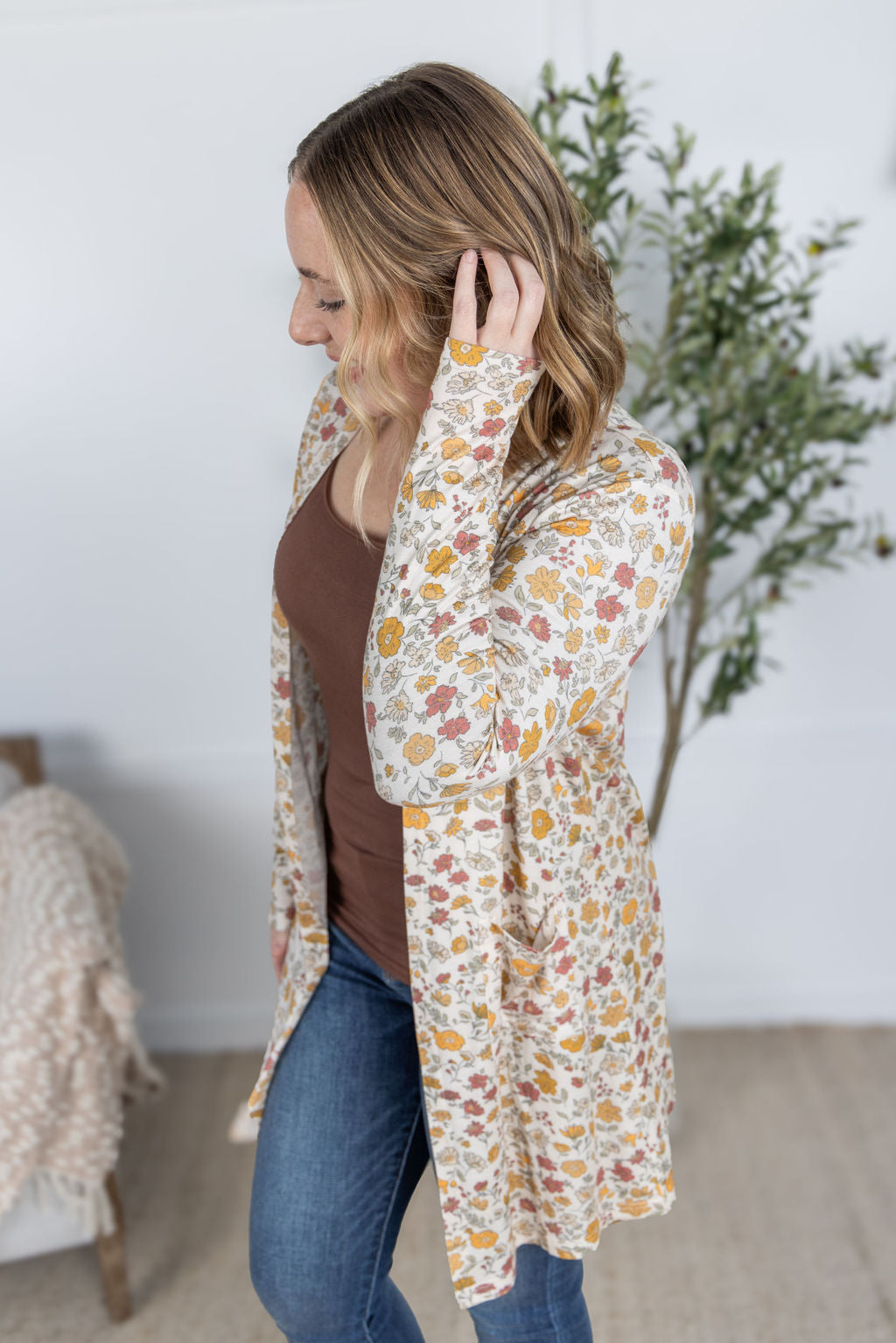 PREBOOK Classic Cardigan - Fall Vintage Floral