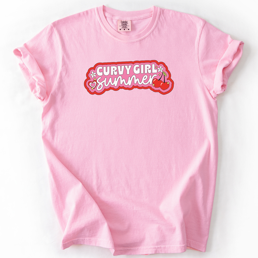 Curvy Girl Graphic Tee
