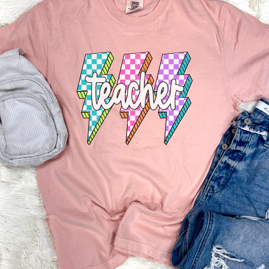 Lightning Teacher Graphic Tee