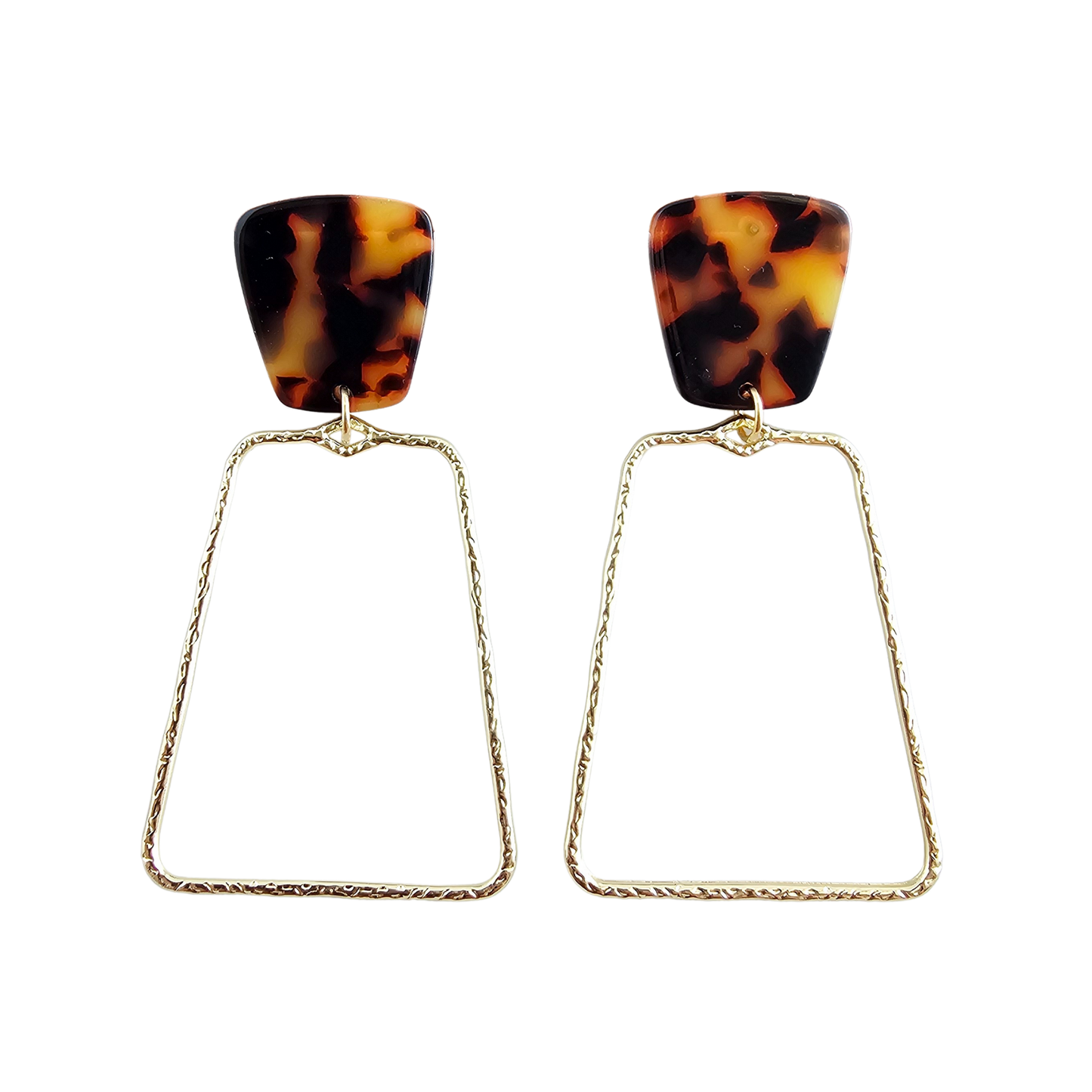 Ariana Earrings - Tortoise