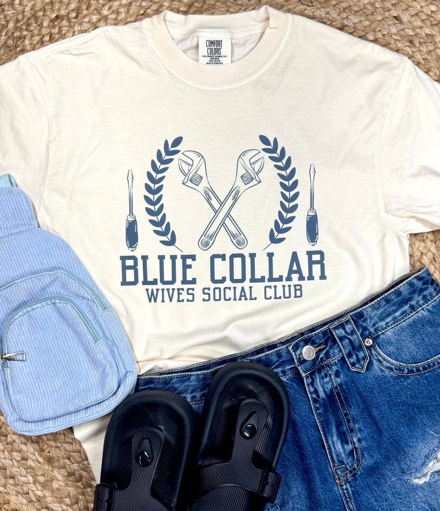 Blue Collar Graphic Tee
