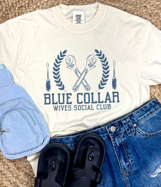 Blue Collar Graphic Tee