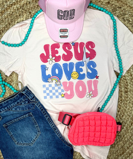 Jesus Loves You Graphic Tee
