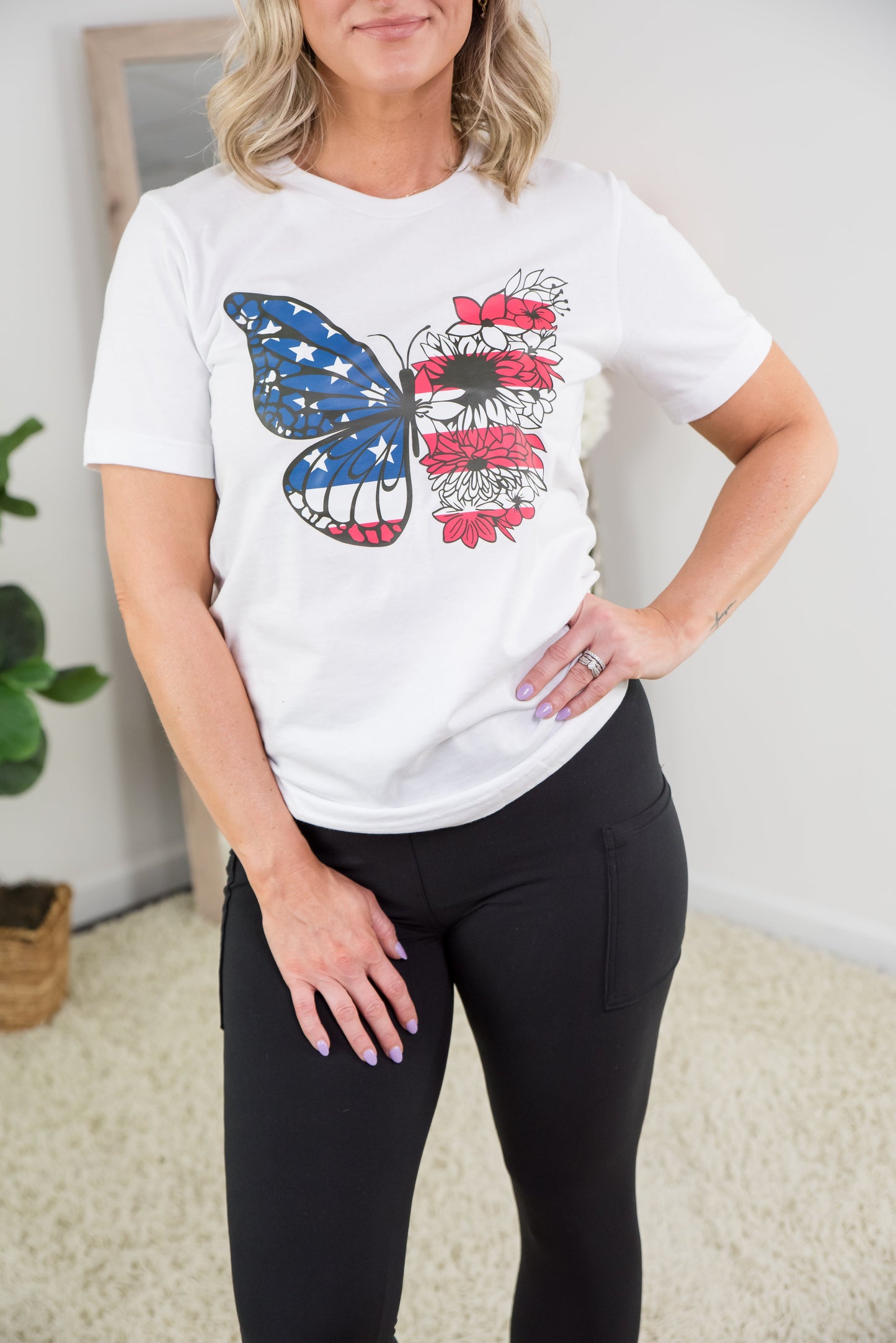 American Butterfly Tee