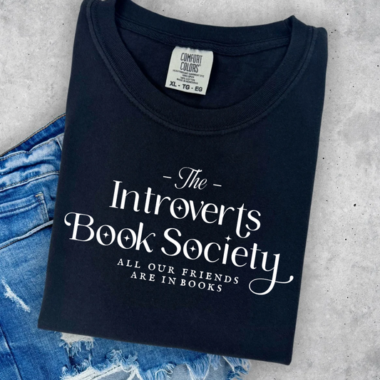 Introverts Society Graphic  Tee