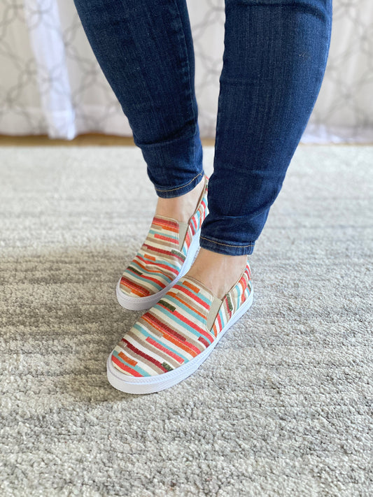 My Boho Striped Sneakers