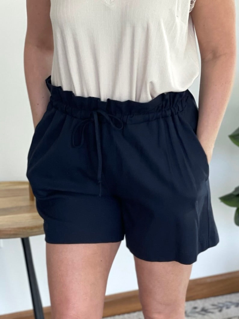 Dance through the Night Shorts in Navy