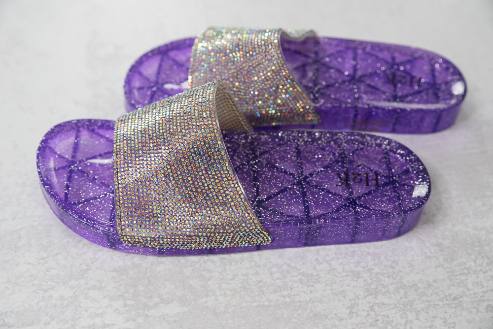 Always Sunny Sandal in Purple