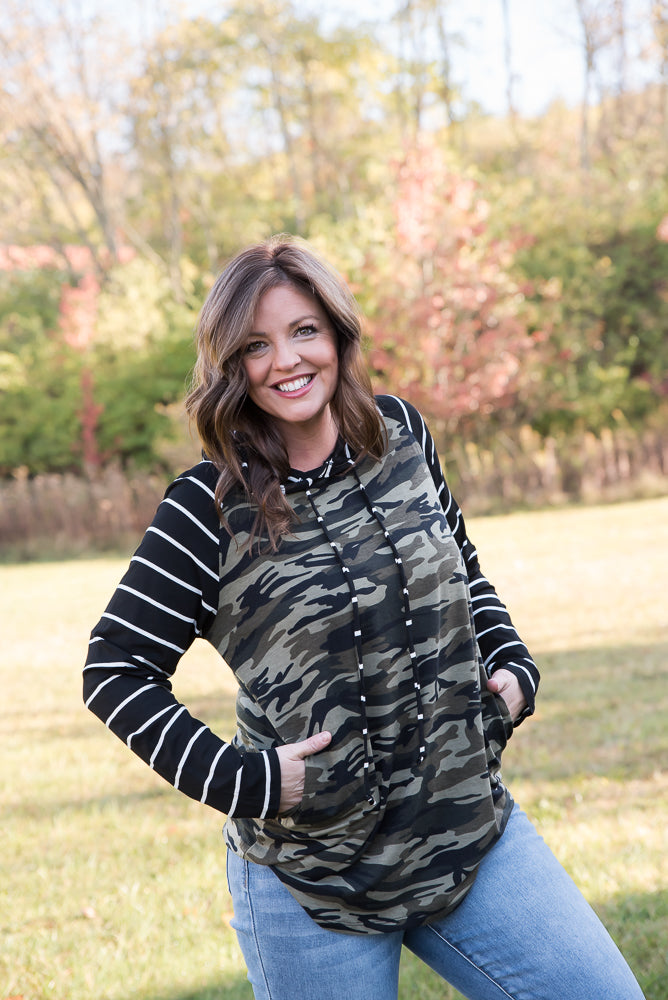 Fun in Camo Hoodie