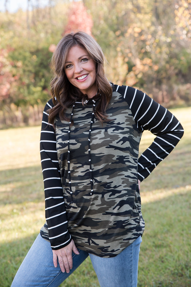 Fun in Camo Hoodie