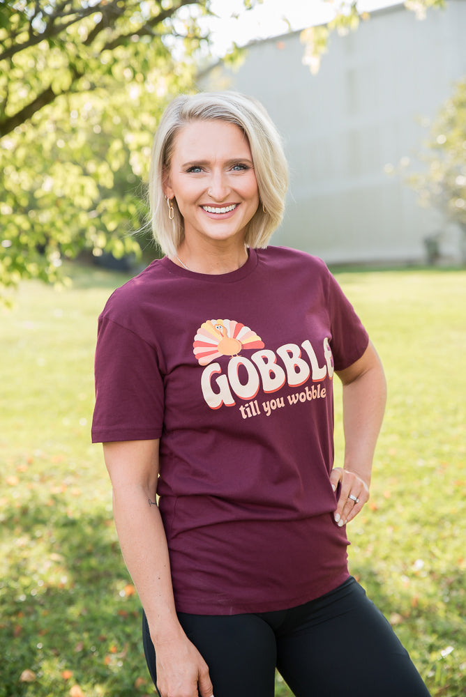 Gobble Till You Wobble Graphic Tee