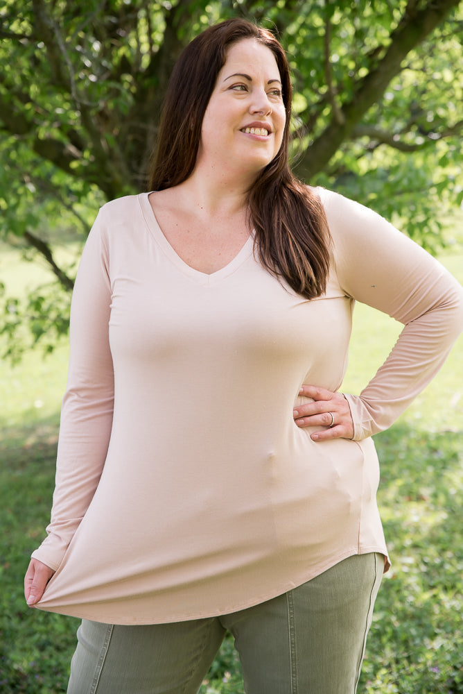 More Than Basic Top in Blush