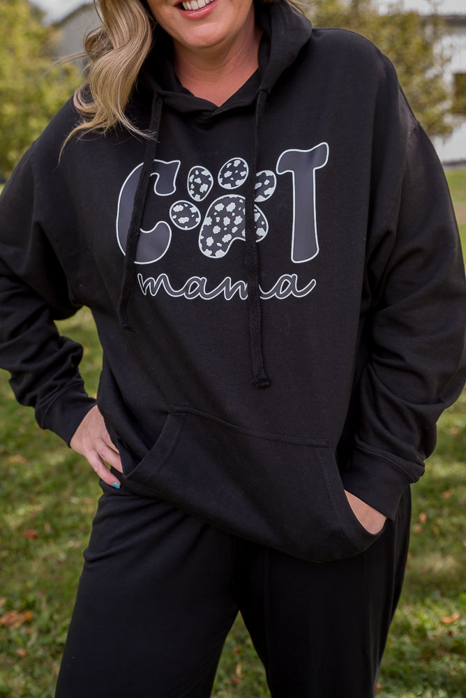 Cat Mama Graphic Hoodie