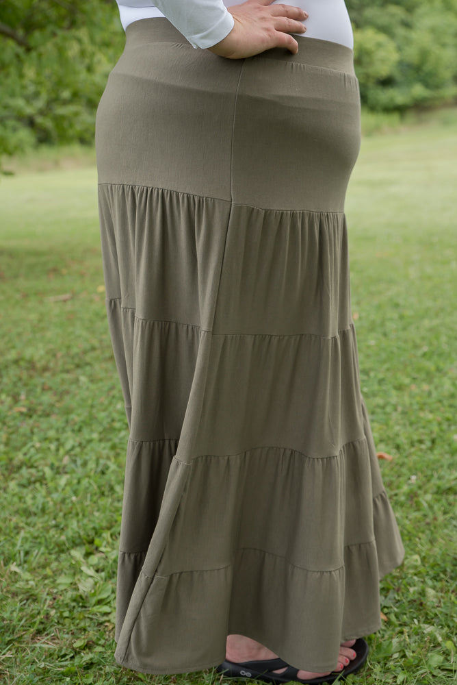 All Around Skirt in Olive